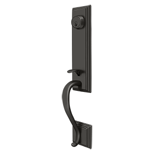 Deltana Architectural Hardware Residential Locks: Home Series Kingston Handleset each - cabinetknobsonline