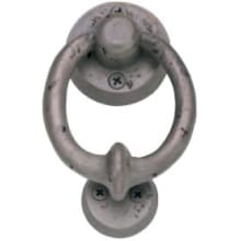 Emtek Door Hardware Bronze Door Knocker 4" with Ring Pull - cabinetknobsonline
