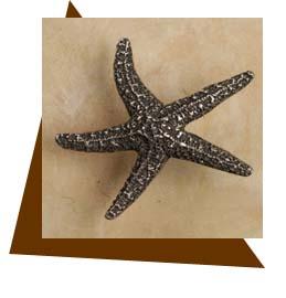 Anne At Home Starfish Cabinet Knob-Small - cabinetknobsonline