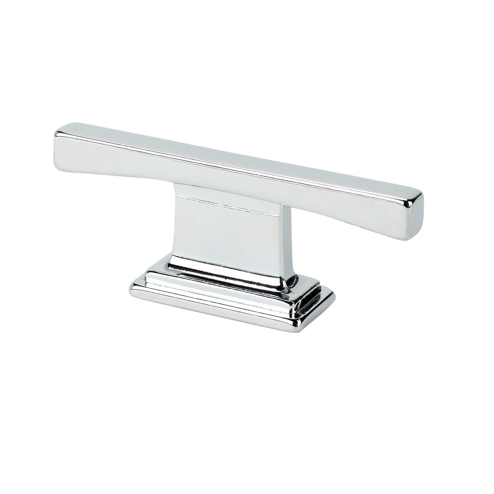 TOPEX DECORATIVE CABINET HARDWARE THIN SQUARE TRANSITIONAL T CABINET PULL - cabinetknobsonline