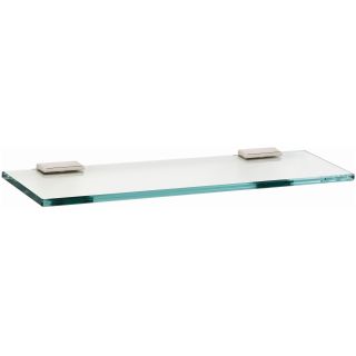 Alno Decorative Hardware 'Creations' 24" GLASS SHELF WITH BRACKETS - cabinetknobsonline