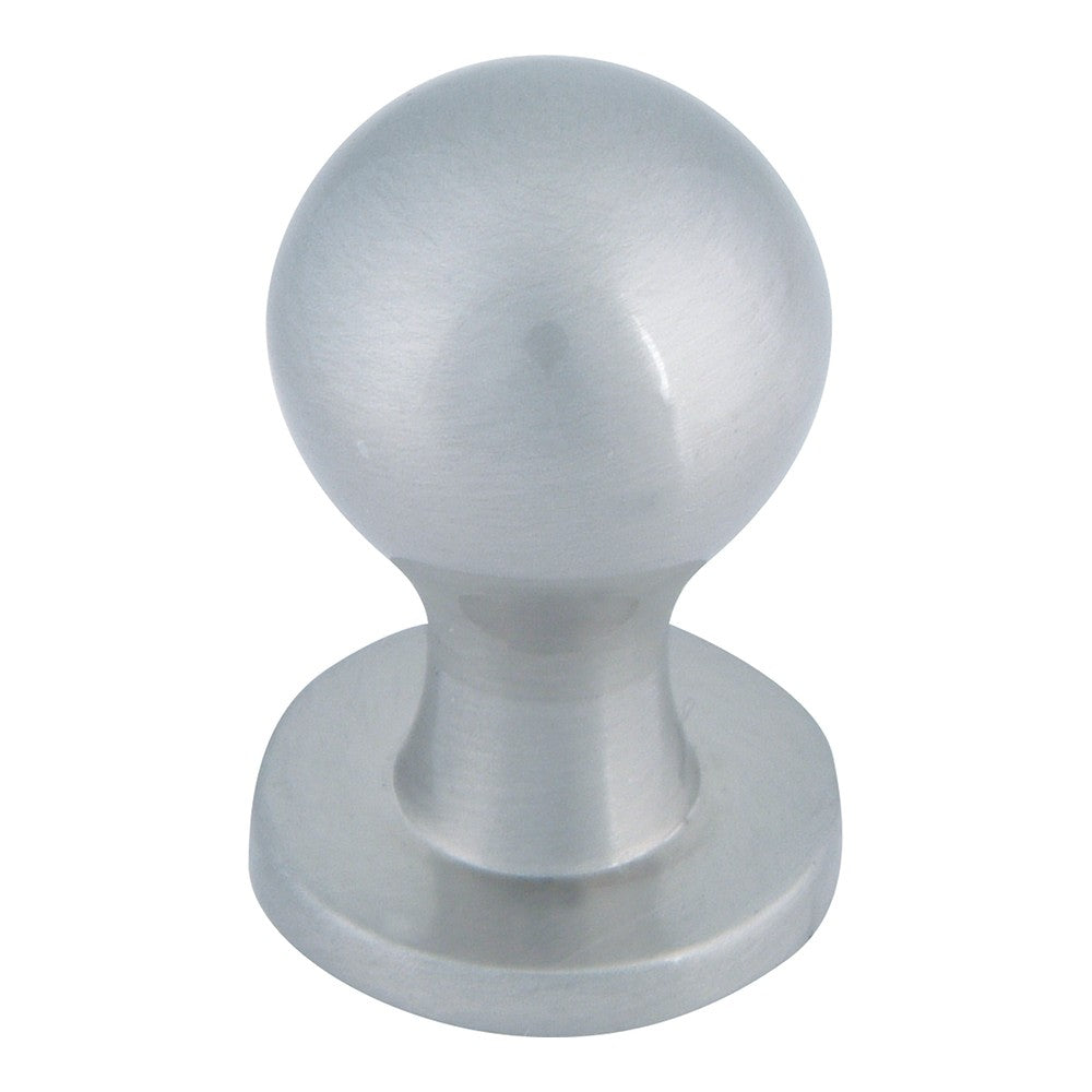 ATLAS HOMEWARES CABINET HARDWARE NIPPLE KNOB BRUSHED NICKEL - cabinetknobsonline