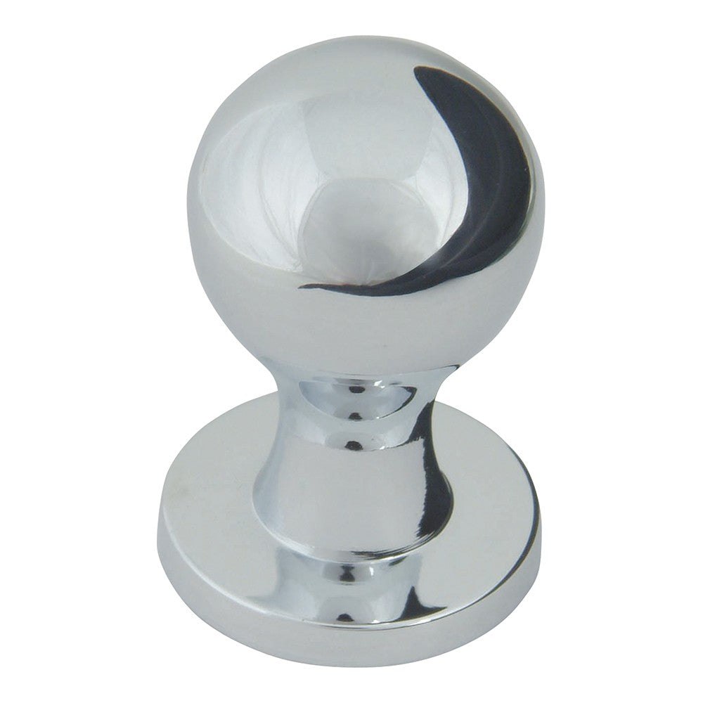 ATLAS HOMEWARES CABINET HARDWARE NIPPLE KNOB CHROME - cabinetknobsonline