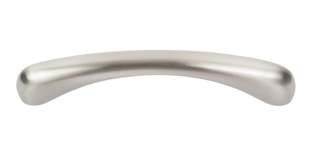 ATLAS HOMEWARES CABINET HARDWARE BRIDGE PULL 96 MM CC BRUSHED NICKEL - cabinetknobsonline