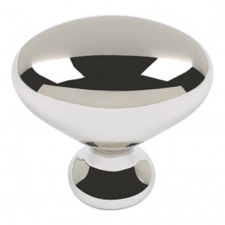 ATLAS HOMEWARES CABINET HARDWARE ROBIN EGG KNOB POLISHED NICKEL - cabinetknobsonline