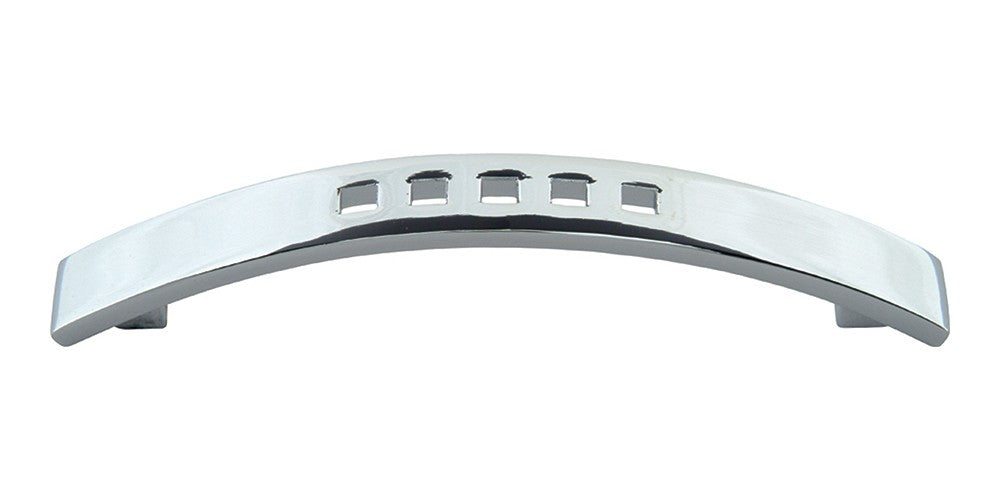 ATLAS HOMEWARES CABINET HARDWARE BAND PULL 96 MM CC CHROME - cabinetknobsonline