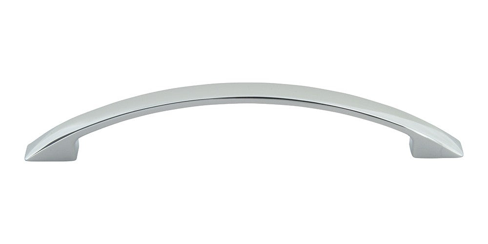 ATLAS HOMEWARES CABINET HARDWARE MODERN ARCH PULL 128 MM CC CHROME - cabinetknobsonline