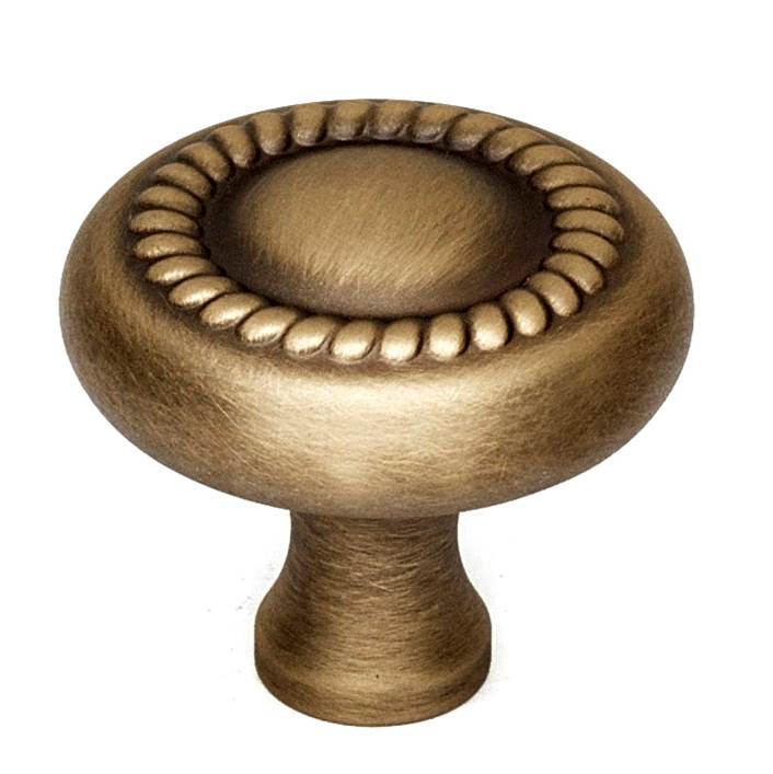 Alno Decorative Hardware 'Creations' 1 1-4" KNOB Antique English Matte - cabinetknobsonline