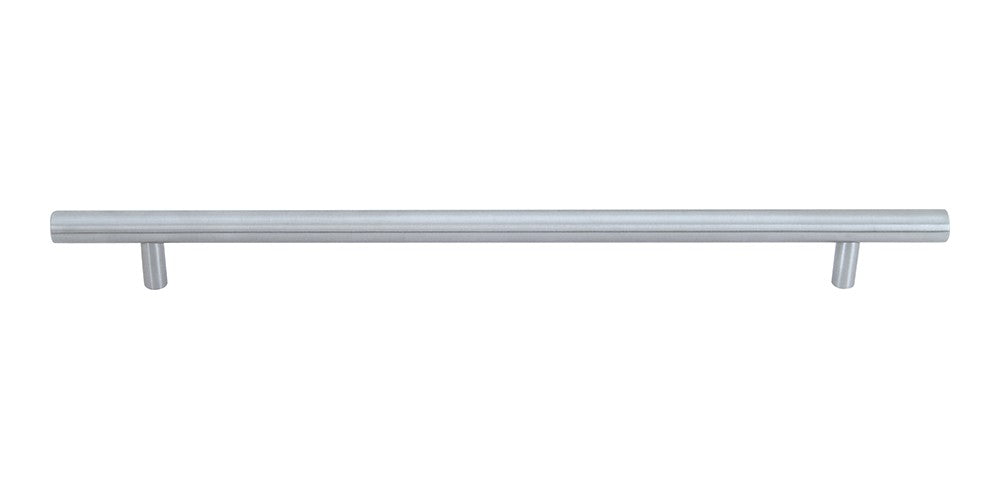 ATLAS HOMEWARES CABINET HARDWARE LINEA RAIL PULL 230 MM CC BRUSHED NICKEL - cabinetknobsonline