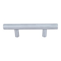 ATLAS HOMEWARES CABINET HARDWARE LINEA RAIL PULL 3" CC BRUSHED NICKEL - cabinetknobsonline