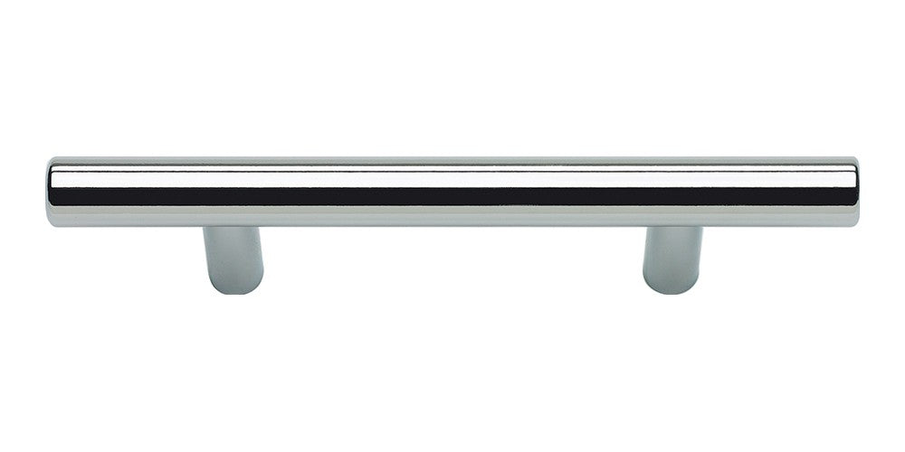 ATLAS HOMEWARES CABINET HARDWARE SKINNY LINEA PULL 3" CC POLISHED STAINLESS STEEL - cabinetknobsonline