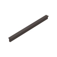 ATLAS HOMEWARES CABINET HARDWARE T BAR PULL 160 MM CC MATTE BLACK - cabinetknobsonline