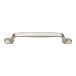 ATLAS HOMEWARES CABINET HARDWARE ERGO PULL 128 MM CC BRUSHED NICKEL - cabinetknobsonline