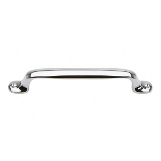 ATLAS HOMEWARES CABINET HARDWARE ERGO PULL 128 MM CC CHROME - cabinetknobsonline