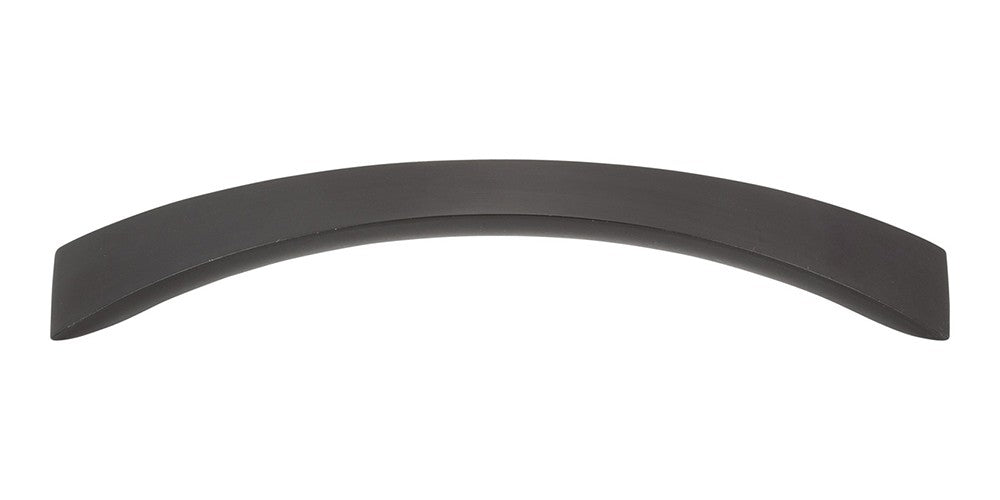 ATLAS HOMEWARES CABINET HARDWARE SLEEK PULL 128 MM CC MATTE BLACK - cabinetknobsonline