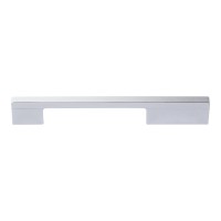 ATLAS HOMEWARES CABINET HARDWARE OFF CENTER PULL 160 MM CC CHROME - cabinetknobsonline