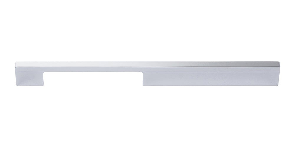 ATLAS HOMEWARES CABINET HARDWARE OFF CENTER PULL 224 MM CC CHROME - cabinetknobsonline