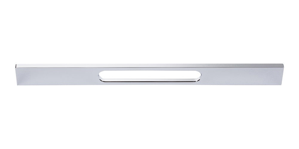 ATLAS HOMEWARES CABINET HARDWARE LEVEL PULL 320 MM CC CHROME - cabinetknobsonline