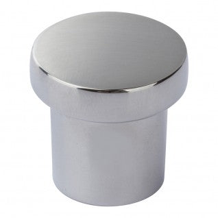 ATLAS HOMEWARES CABINET HARDWARE CHUNKY ROUND KNOB SMALL CHROME - cabinetknobsonline