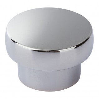 ATLAS HOMEWARES CABINET HARDWARE CHUNKY ROUND KNOB LARGE CHROME - cabinetknobsonline