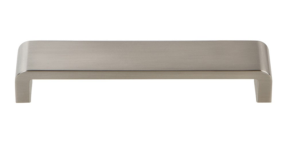 ATLAS HOMEWARES CABINET HARDWARE PLATFORM PULL 160MM  CC BRUSHED NICKEL - cabinetknobsonline