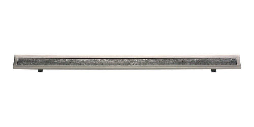 ATLAS HOMEWARES CABINET HARDWARE PRIMITIVE APPLIANCE PULL 14" CC BRUSHED NICKEL - cabinetknobsonline