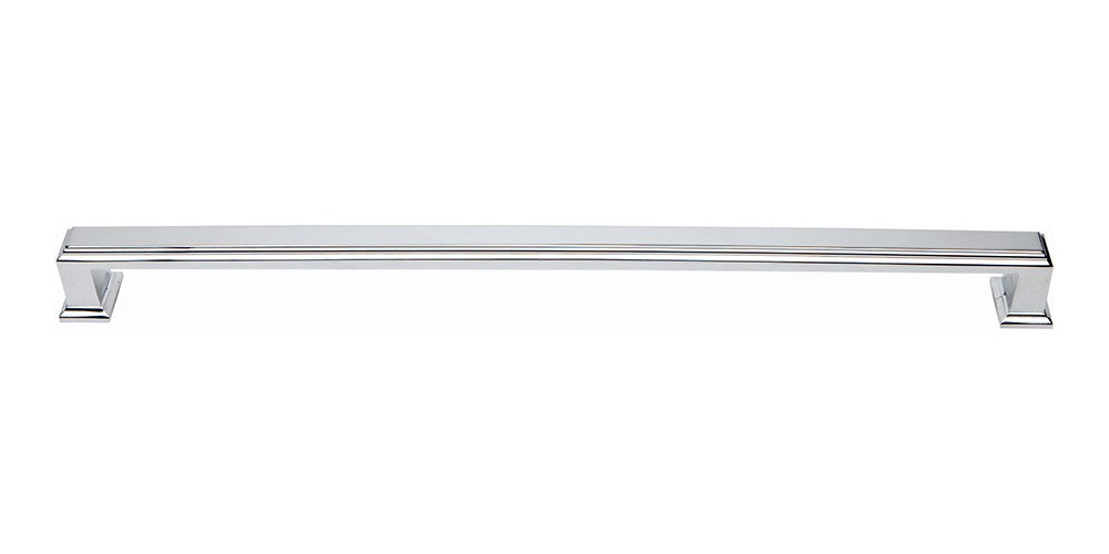 ATLAS HOMEWARES CABINET HARDWARE SUTTON PLACE APPLIANCE PULL 18" CC CHROME - cabinetknobsonline