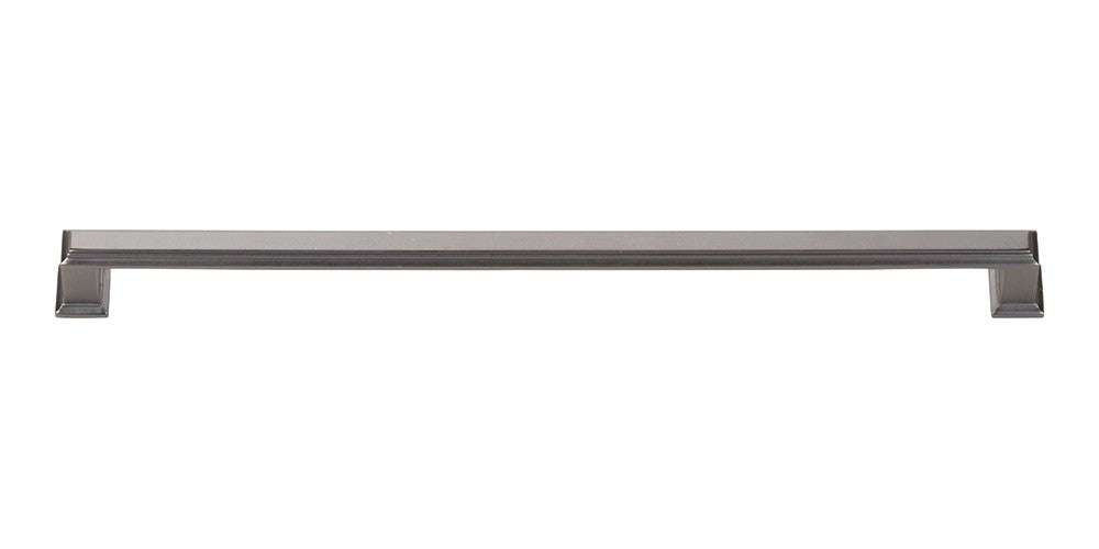 ATLAS HOMEWARES CABINET HARDWARE SUTTON PLACE APPLIANCE PULL 18" CC SLATE - cabinetknobsonline