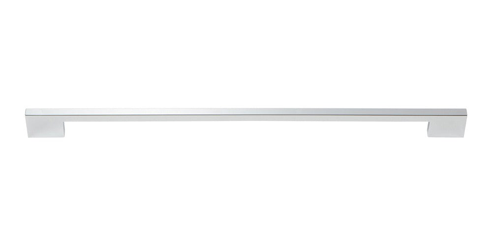 ATLAS HOMEWARES CABINET HARDWARE THIN SQUARE APPLIANCE PULL 18" CC CHROME - cabinetknobsonline