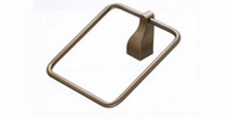 Top Knobs Bathroom Hardware Aqua Bath Ring-Brushed Bronze - cabinetknobsonline