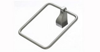 Top Knobs Bathroom Hardware Aqua Bath Ring-Brushed Satin Nickel - cabinetknobsonline