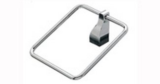 Top Knobs Bathroom Hardware Aqua Bath Ring-Brushed Polished Chrome - cabinetknobsonline