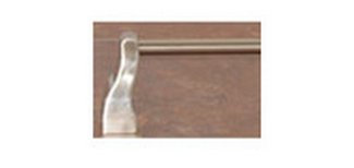 Top Knobs Bathroom Hardware Aqua 24" Single Towel Rod-Brushed Satin Nickel - cabinetknobsonline