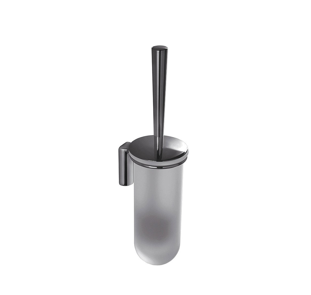 Colombo Design Luna Collection Wall Mounted Toilet Brush Holder  - cabinetknobsonline