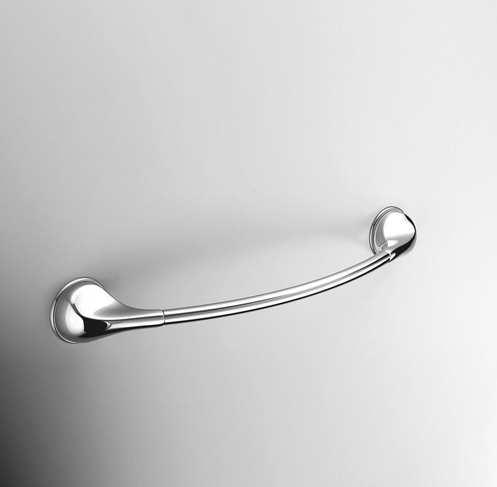 Colombo Design Melo Collection Towel Bar Chrome 45cm - cabinetknobsonline