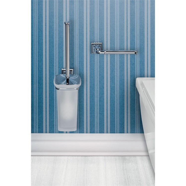 Colombo Design Portofino Collection Wall Mounted Toilet Brush Holder - cabinetknobsonline