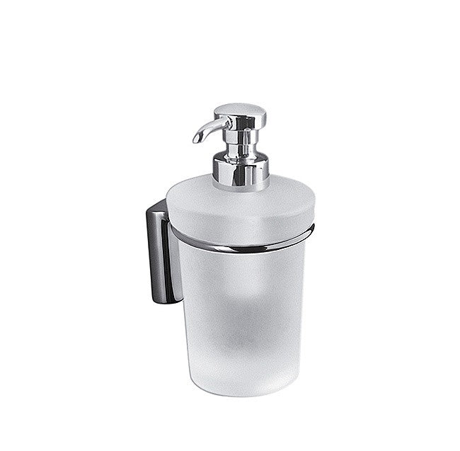 Colombo Design Luna Collection Wall Mounted Soap Dispenser Chrome - cabinetknobsonline