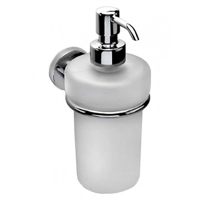 Colombo Design Basic Collection Wall Mounted Soap Dispenser – Chrome - cabinetknobsonline