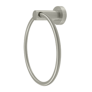 Deltana Architectural Hardware Bathroom Accessories Towel Ring, Nobe Series each - cabinetknobsonline