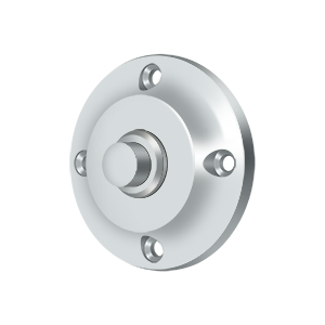 Deltana Architectural Hardware Door Accessories Bell Button, Round Contemporary each - cabinetknobsonline