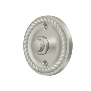 Deltana Architectural Hardware Door Accessories Bell Button, Round Rope each - cabinetknobsonline
