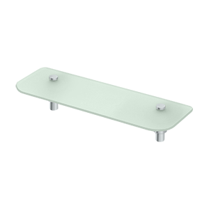 Deltana Architectural Hardware Bathroom Accessories 15 3-4" Shampoo Shelf w-Glass Sobe Series each - cabinetknobsonline