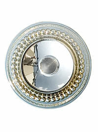 Von Morris Door Hardware Beaded Doorbell-SMALL - cabinetknobsonline