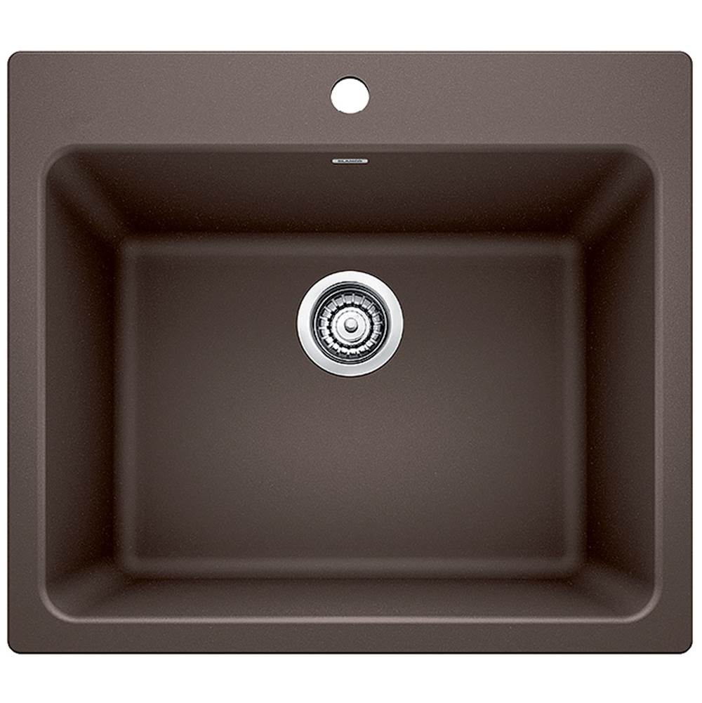 Blanco Liven Laundry Sink - Caf Brown - cabinetknobsonline