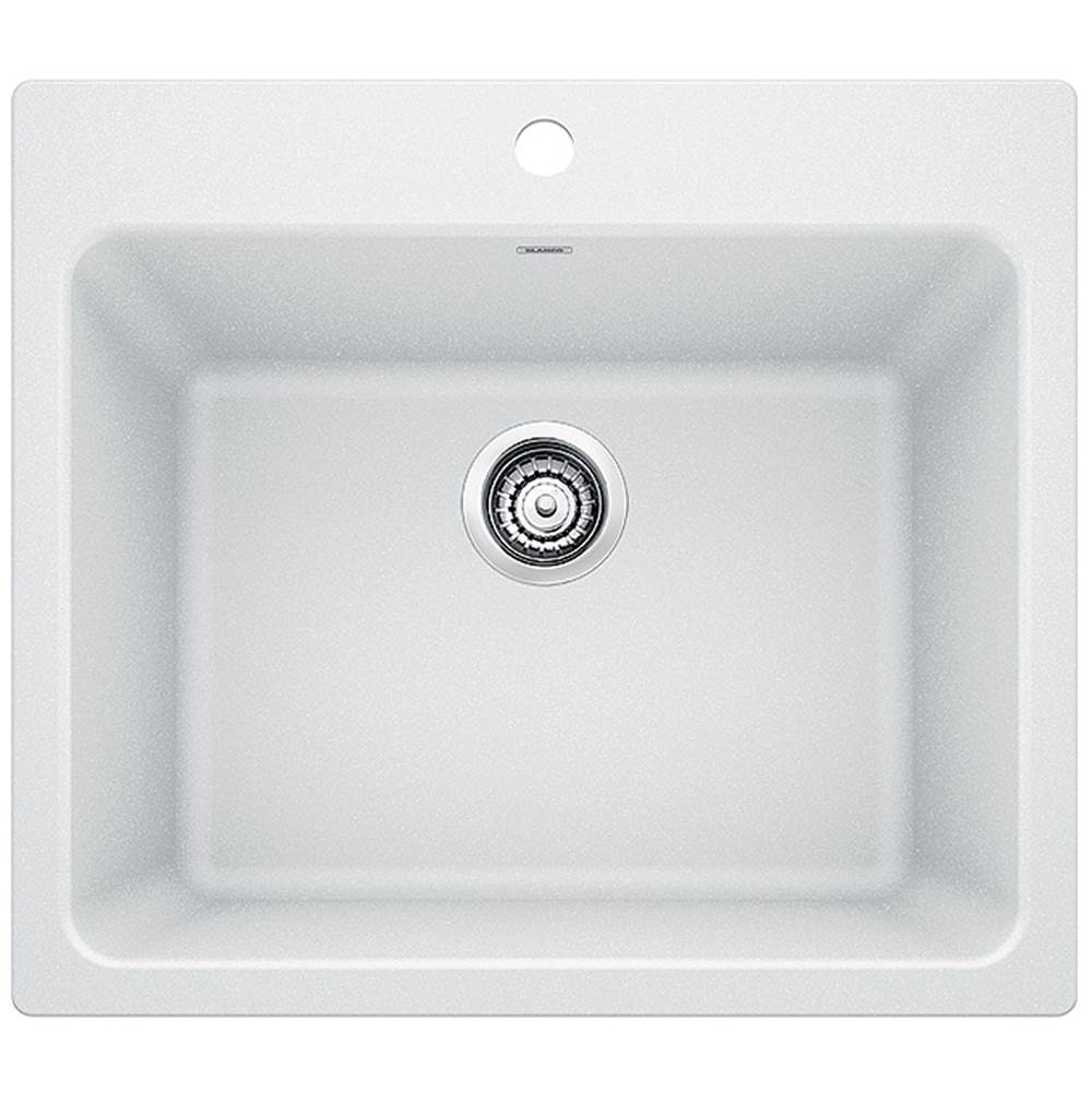 Blanco Liven Laundry Sink - White - cabinetknobsonline