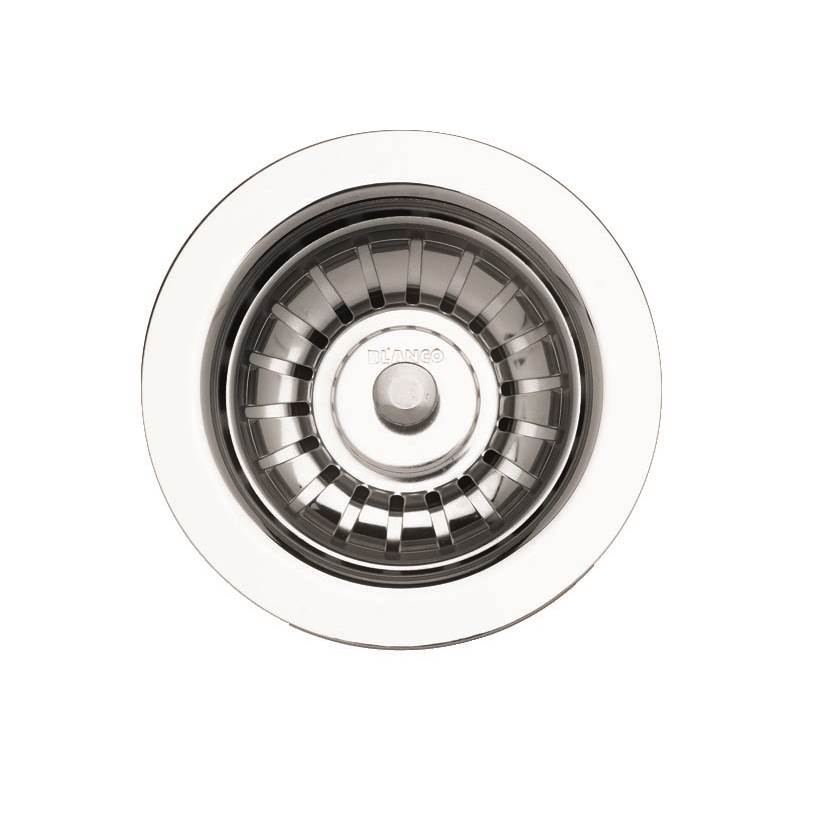 Blanco Decorative Basket Strainer - Chrome - cabinetknobsonline