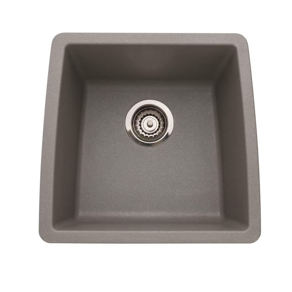 Blanco Performa Bar Bowl - Metallic Gray - cabinetknobsonline
