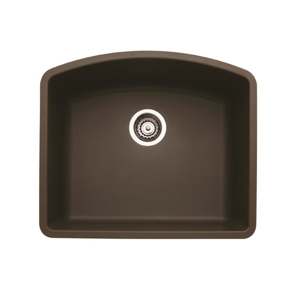 Blanco Diamond Single Bowl  - Cafe Brown - cabinetknobsonline