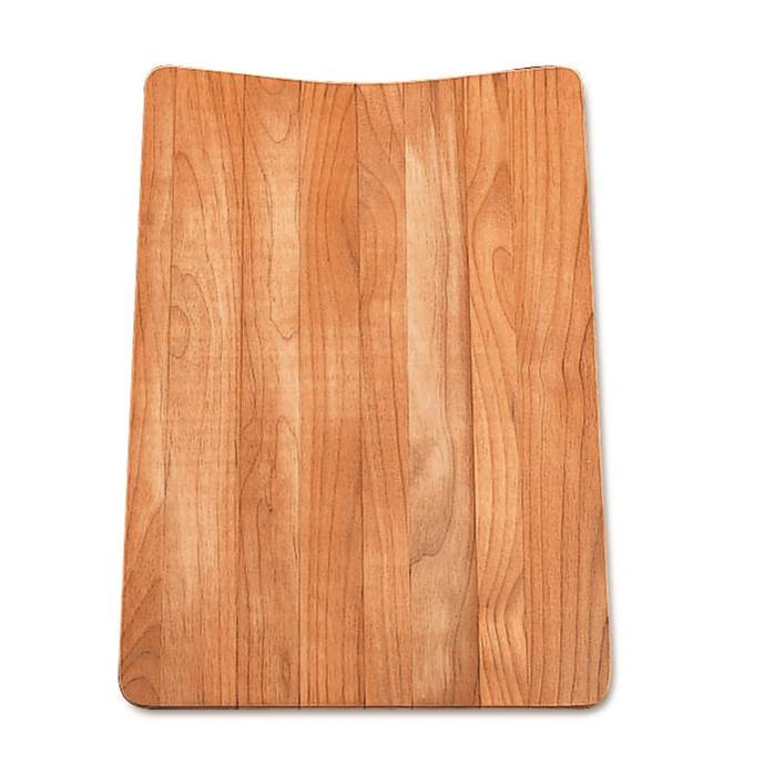 Blanco Wood Cutting Board (Diamond Equal Double Bowl) - cabinetknobsonline