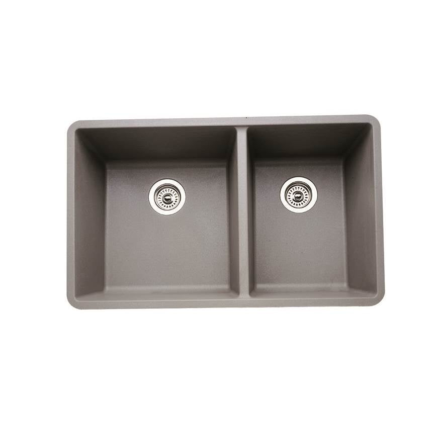 Blanco Precis 1-3-4 Bowl - Metallic Gray - cabinetknobsonline